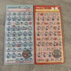 サンリオ ボンボンドロップシールミニ ハンギョドン ハローキティレッド
