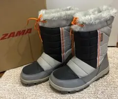 KAZAMA スノーブーツ グレー/ブラック