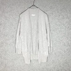良品✨マッキントッシュフィロソフィー（S）長袖〜七分袖カーディガン☘️グレー