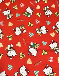 ハローキティの生地　サンリオ　1997年　平成レトロ　キティちゃん