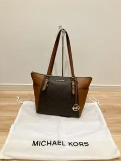【人気】MICHAEL KORS マイケルコース トートバッグ MK柄 A4可