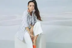 安室奈美恵 × H&M - ストライプジャケット