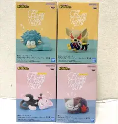 4種類セット　僕のヒーローアカデミア Fluffy Puffy フィギュア