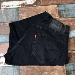 Ｊ*Ｉ様 ビンテージ　古着　リーバイス501 黒　ブラックデニムジーンズ　W35