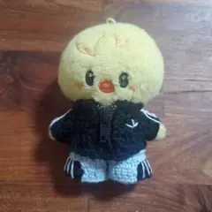 SKZOO 10cm ぬい服 黒パーカー＆ポシェットセット (ポガリ用) - メルカリ