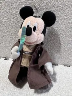 【TDR限定】　スターウォーズ　ミッキーマウス ジェダイ　ぬいぐるみバッジのサムネイル