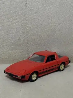 昭和レトロ イチコー ブリキ マツダ サバンナ RX-7 SA22C ライト開閉