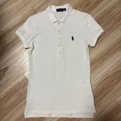 POLO RALPH LAUREN ラルフローレン　ホワイト　半袖ポロシャツのサムネイル