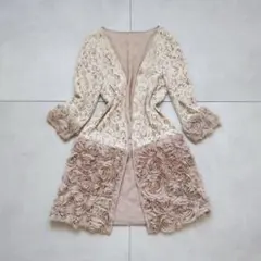 定価4.8万✨Diagramグレースコンチネンタル カーディガン レース 花柄のサムネイル