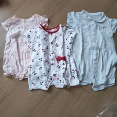 ロンパースセット 3点