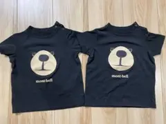 ★mont-bell Tシャツ 2枚セット 80 双子★