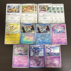 ポケモンカード イーブイ進化セット、グレイシアモンスターボールミラー