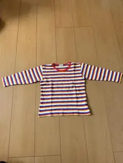 moujonjon ストライプ 長袖カットソー 100cm