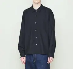 UNITED ARROWS & SONS TRO WOOL BOXY SHIRT
