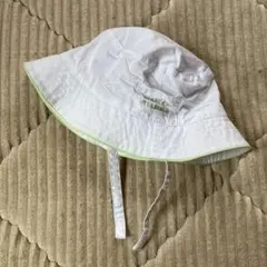 【50cm】ZARA こども用帽子 白のサムネイル