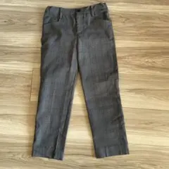 COMME CA ISM チェック柄 長ズボン120cm フォーマル