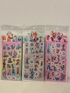 Zootopiaズートピア2シール 3枚セット