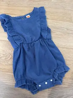 SHEIN フリルロンパース80サイズ