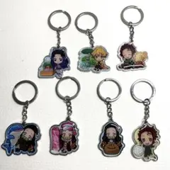 鬼滅の刃　ご当地キーホルダー7個セット