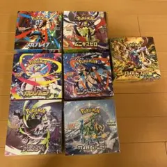 ポケモンカード 未開封シュリンク付きBOXまとめ売り 6BOX 絶版あり