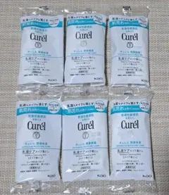 キュレル 乳液ケアメイク落とし クレンジングミルク 6本のサムネイル