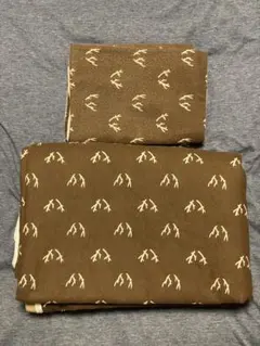 ニトリ トナカイ柄 掛け布団カバー シングル + まくらカバー 2枚 セット