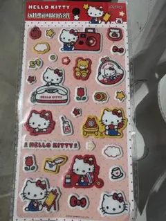 キティちゃん　ぷっくりシール　サンリオ　海外限定　正規品　ステッカー