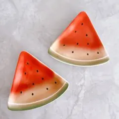 スイカ　プレート　お皿　ナチュラルキッチンのサムネイル
