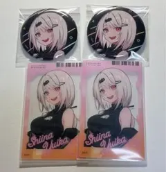 椎名唯華 にじフェス 2025 Odd Play-Off 缶バッジ クリアカード