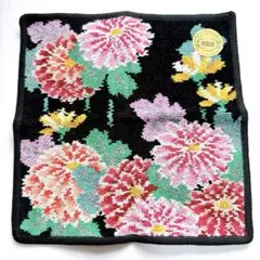 【新品 未使用】FEILER フェイラー タオルハンカチ ジヴェルニー ブラック