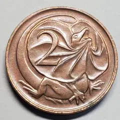 放出❗オーストラリア 2セント硬貨 1984年 ヴィンテージ