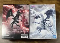 遊戯王 ブルーアイズホワイトドラゴン レッドアイズブラックドラゴン フィギュア