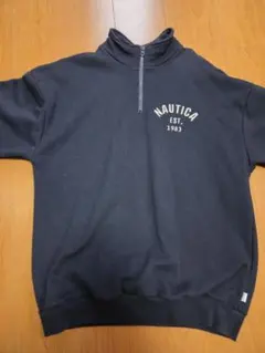 NAUTICA ハーフジップ ネイビー