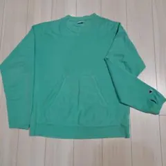 レア持秋物服ブランドChampionReverseWeaveグリーンパーカーM