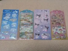 正規品サンリオ シナモロール　クロミ シェイカーステッカーズ　ドロップジュエリー