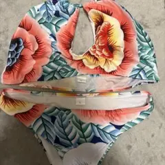 フラワープリント セパレート水着 Lサイズ