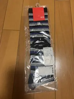 ゴルフ Kappa ストライプソックス KG368S062 ネイビー F新品のサムネイル