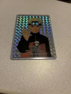 NARUTO ナルト10周年記念ホロシールステッカー