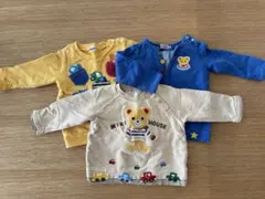 男の子服８０cm４点セット⭐︎ミキハウス ホットビスケットダブルビー