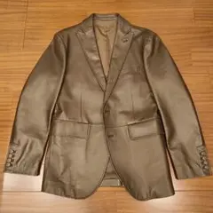 NEWYORKER ニューヨーカー メンズ 羊革 レザー テーラードジャケット