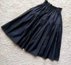 デイジーリン Raku-Raku Stylish skirt　ネイビー　40のサムネイル