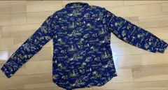 【美品】アロハシャツ　BLK