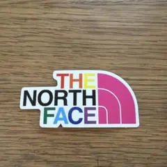 THE NORTH FACE レインボーロゴ 防水ステッカー(1枚)のサムネイル
