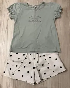 しまむら　バースデイ　キュロット　Tシャツ