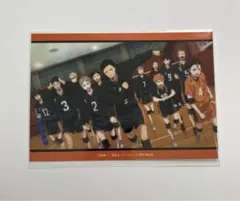 ハイキュー スイパラ　コラボ　トレーディングブロマイド