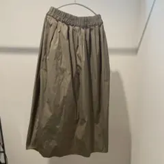 アーバンリサーチ　フレアスカート カーキ オレンジ リバーシブル