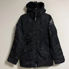 ALPHA アルファ N-3Bジャケット M 黒 U.S.AIR FORCE