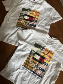 TOMMY HILFIGER Tシャツ 2枚セット
