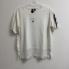 adidas 半袖カットソー ホワイト