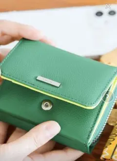 nico and... オリジナルロゴ三つ折り財布